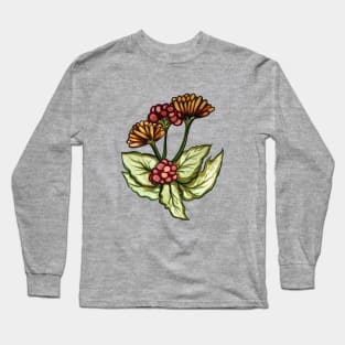 Autumn Flowers Long Sleeve T-Shirt